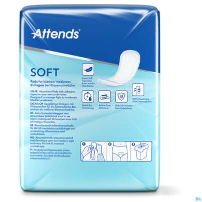 Inkontinenz Attends Einlagen Soft 4 Super 30st, A-Nr.: 4577328 - 03