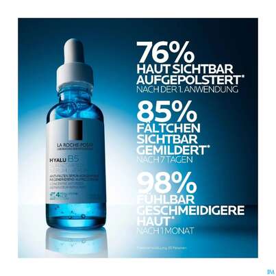 Sie sehen eine Packung La Roche Posay Hyalu B5 Gesicht Antifalten Suract Serum 30ml, Produktbild: 03 La Roche Posay Hyalu B5 Gesicht Antifalten Suract Serum 30ml, A-Nr.: 5976697 - 03