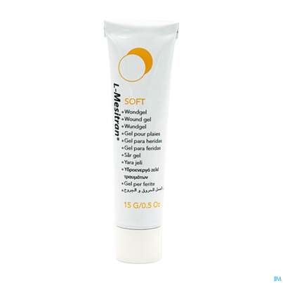 Sie sehen eine Packung L-mesitran Wundgel Soft Human 15g, Produktbild: 01 L-mesitran Wundgel Soft Human 15g, A-Nr.: 5713029 - 01