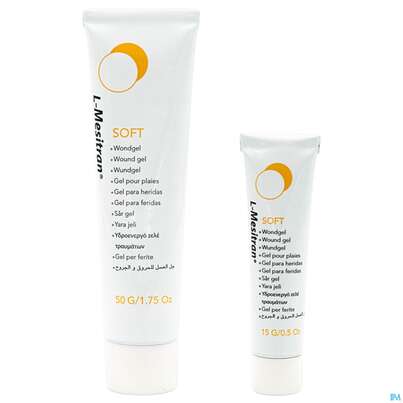 Sie sehen eine Packung L-mesitran Wundgel Soft Human 15g, Produktbild: 03 L-mesitran Wundgel Soft Human 15g, A-Nr.: 5713029 - 03