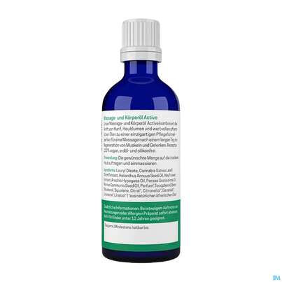 Massage Oel Active Helfe 100ml, A-Nr.: 5930666 - 04