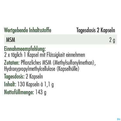 Msm Kapseln Anatis Nat.schwefelverbindung 130st, A-Nr.: 4314652 - 03