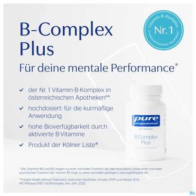 Pure Encapsulations Kapseln B-complex Plus Bcp3a 30st, A-Nr.: 5907791 - 05