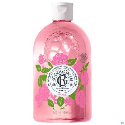 Sie sehen eine Packung Roger & Gallet Rose Wellbeing Shower Gel Jumbo Groesse 500ml, Produktbild: 02 Roger & Gallet Rose Wellbeing Shower Gel Jumbo Groesse 500ml, A-Nr.: 5917097 - 02