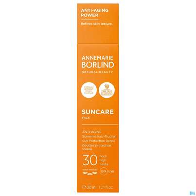 Sie sehen eine Packung Sonnenprodukte Boerlind Sun Drops Lsf30 60390 30ml, Produktbild: 02 Sonnenprodukte Boerlind Sun Drops Lsf30 60390 30ml, A-Nr.: 5953325 - 02