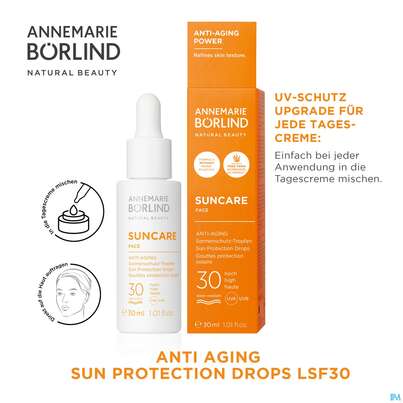 Sie sehen eine Packung Sonnenprodukte Boerlind Sun Drops Lsf30 60390 30ml, Produktbild: 07 Sonnenprodukte Boerlind Sun Drops Lsf30 60390 30ml, A-Nr.: 5953325 - 07