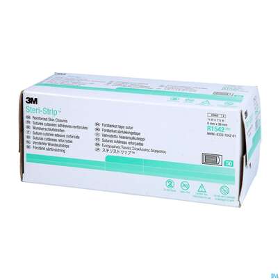 Steri Strips (3m) Wundverschluss-streifen Elastic 6x 38mm Nr1542 6st, A-Nr.: 2367466 - 04