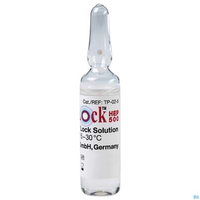 Sie sehen eine Packung Tauro Lock Ampullen Hep500 5ml 10st, Produktbild: 05 Tauro Lock Ampullen Hep500 5ml 10st, A-Nr.: 3387324 - 05