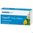 Sie sehen eine Packung Toppoll Tabl 10mg 10st, Produktbild: 03 Toppoll Tabl 10mg 10st, A-Nr.: 4207608 - 03