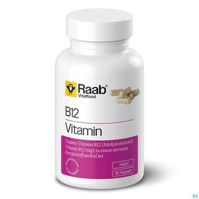 Vitamin B12 Kapseln Raab 90st, A-Nr.: 5871805 - 01