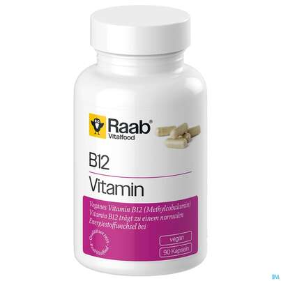 Vitamin B12 Kapseln Raab 90st, A-Nr.: 5871805 - 02