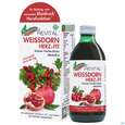 Weissdorn Herz+fit Granatapfel Revital Alkoholfrei Kraeuter Fruechte 330ml, A-Nr.: 3725790 - 01
