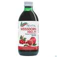 Weissdorn Herz+fit Granatapfel Revital Alkoholfrei Kraeuter Fruechte 330ml, A-Nr.: 3725790 - 02