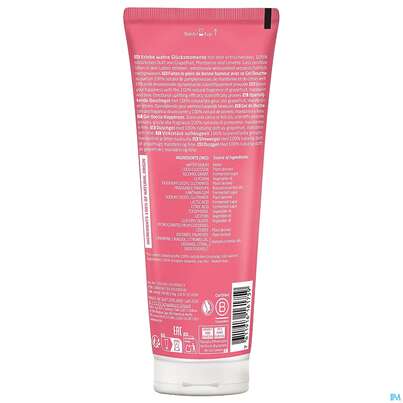 Sie sehen eine Packung Weleda Happiness Shower Gel Grapefruit 200ml, Produktbild: 03 Weleda Happiness Shower Gel Grapefruit 200ml, A-Nr.: 5911829 - 03