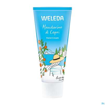 Sie sehen eine Packung Weleda Mandarino Di Capri Handcreme 50ml, Produktbild: 01 Weleda Mandarino Di Capri Handcreme 50ml, A-Nr.: 5895987 - 01