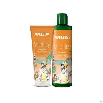 Weleda Vitality Shower Cream Sanddorn 400ml, A-Nr.: 5909459 - 01