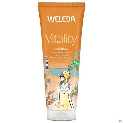 Weleda Vitality Shower Cream Sanddorn 400ml, A-Nr.: 5909459 - 06