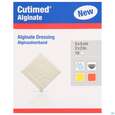 Sie sehen eine Packung Wundverband Cutimed/alginate Hydroaktiv Steril 5x 5cm 72634 10st, Produktbild: 01 Wundverband Cutimed/alginate Hydroaktiv Steril 5x 5cm 72634 10st, A-Nr.: 5909324 - 01