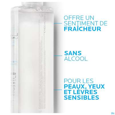 Sie sehen eine Packung La Roche Posay Gesichtsreinigung Mizelle Normale Haut 400ml, Produktbild: 09 La Roche Posay Gesichtsreinigung Mizelle Normale Haut 400ml, A-Nr.: 4604410 - 09