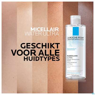 Sie sehen eine Packung La Roche Posay Gesichtsreinigung Mizelle Normale Haut 400ml, Produktbild: 12 La Roche Posay Gesichtsreinigung Mizelle Normale Haut 400ml, A-Nr.: 4604410 - 12