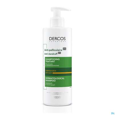 Sie sehen eine Packung Shampoon Vichy/dercos Anti-schuppen Pflege Trockenes Haar 390ml, Produktbild: 03 Shampoon Vichy/dercos Anti-schuppen Pflege Trockenes Haar 390ml, A-Nr.: 4491868 - 03