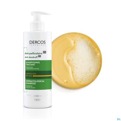 Sie sehen eine Packung Shampoon Vichy/dercos Anti-schuppen Pflege Trockenes Haar 390ml, Produktbild: 06 Shampoon Vichy/dercos Anti-schuppen Pflege Trockenes Haar 390ml, A-Nr.: 4491868 - 06