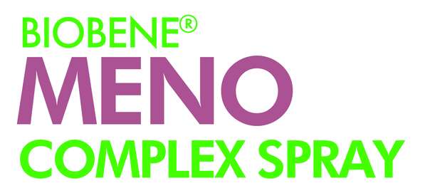 Sie sehen eine Packung BIOBENE® Meno Complex Spray, Produktbild: 03 BIOBENE® Meno Complex Spray, A-Nr.: 6011625 - 03