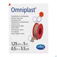 Fixierpflaster Omniplast 5mx 1,25cm 1st, A-Nr.: 1565980 - 01