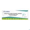 Sie sehen eine Packung Diagnostika U.zubehoer Cordx Covid19 Influ A/b Rsv 1st, Produktbild: 01 Diagnostika U.zubehoer Cordx Covid19 Influ A/b Rsv 1st, A-Nr.: 5741267 - 01