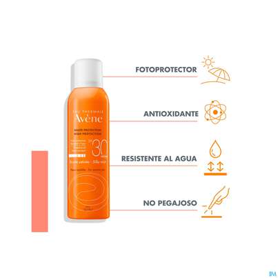 Sie sehen eine Packung Avène Schützendes Sonnenöl-spray Spf 30+ 150ml, Produktbild: 05 Avène Schützendes Sonnenöl-spray Spf 30+ 150ml, A-Nr.: 4995557 - 05