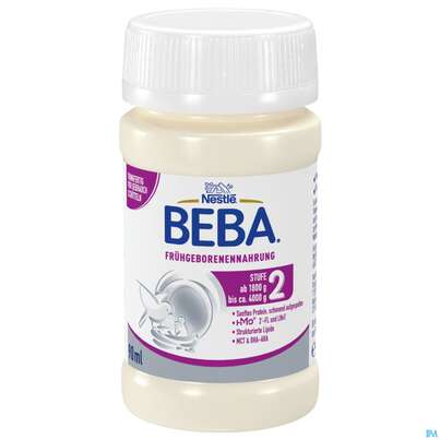 Beba Fruehgeborenennahrung Stufe 2 Fluessig 12610983 90ml 32st, A-Nr.: 3939309 - 08