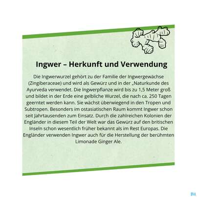 Sie sehen eine Packung Ingwer Kapseln Extrakt Dr.wolz Nr 60547 120st, Produktbild: 06 Ingwer Kapseln Extrakt Dr.wolz Nr 60547 120st, A-Nr.: 4297741 - 06