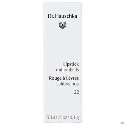 Sie sehen eine Packung Dr. Hauschka Lipstick 22 Millionbells 4,1g, Produktbild: 02 Dr. Hauschka Lipstick 22 Millionbells 4,1g, A-Nr.: 5405612 - 02