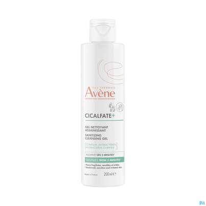 Sie sehen eine Packung Avene Cicalfate+ Reinigungsgel 200ml, Produktbild: 03 Avene Cicalfate+ Reinigungsgel 200ml, A-Nr.: 5862060 - 03