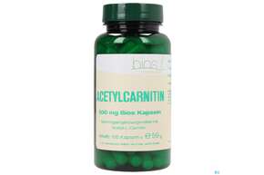 Bios Acetylcarnitin 500mg 100 Kapseln, A-Nr.: 3992060 - 01