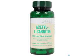 Bios Acetyl-l-carnitin 500mg 100 Kapseln, A-Nr.: 3890589 - 01