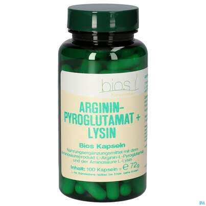 Bios Argininpyroglutamat + Lysin 100 Kapseln, A-Nr.: 4247217 - 01
