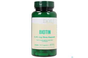 Bios Biotin 0,45mg 100 Kapseln, A-Nr.: 3890738 - 01