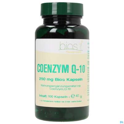 Bios Coenzym Q-10 250mg 100 Kapseln, A-Nr.: 3892950 - 01