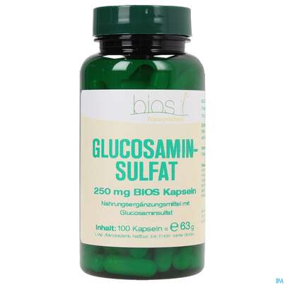 Bios Glucosaminsulfat 250mg 100 Kapseln, A-Nr.: 3891318 - 01