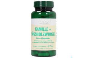 Bios Kamillen + Süssholzwurzel 100 Kapseln, A-Nr.: 3891755 - 01