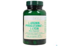 Bios l-argininpyroglutamat + l-lysin 100 Kapseln, A-Nr.: 3891979 - 01