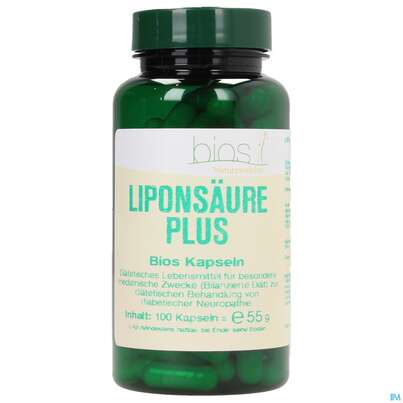 Bios Liponsäure Plus 100 Kapseln, A-Nr.: 3892111 - 01