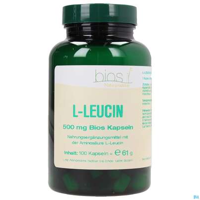 Bios l-leucin 500mg 100 Kapseln, A-Nr.: 3892134 - 01