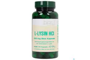 Bios l-lysin Hcl 500mg 100 Kapseln, A-Nr.: 3892157 - 01