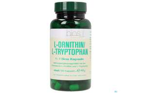 Bios l-ornithin/l-tryptophan 1:1 100 Kapseln, A-Nr.: 3892217 - 01