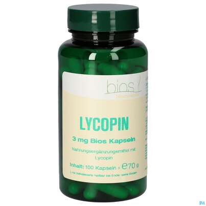 Bios Lycopin 3mg 100 Kapseln, A-Nr.: 3892401 - 01