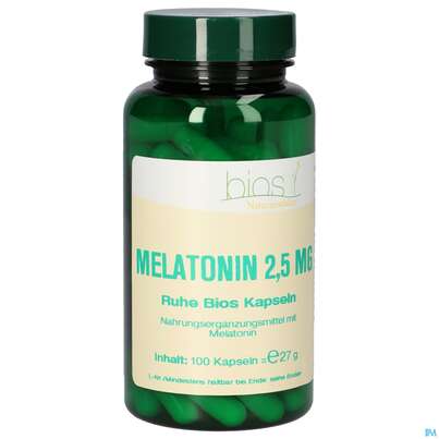 Bios Melatonin Ruhe 2,5mg 100 Kapseln, A-Nr.: 4247039 - 01