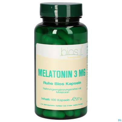 Bios Melatonin Ruhe 3mg 100 Kapseln, A-Nr.: 4247045 - 01