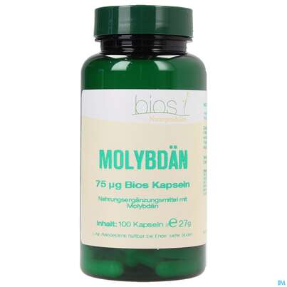 Bios Molybdän 75 µg 100 Kapseln, A-Nr.: 3892542 - 01
